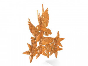 birds cnc Model do druku 3D