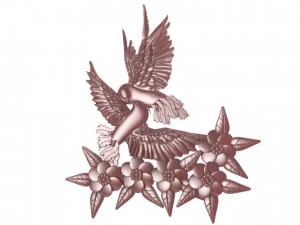 birds cnc Model do druku 3D