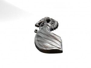 viking dragon pendant 3Dプリントモデル