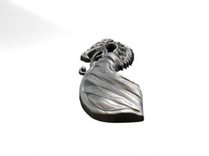 viking dragon pendant 3D Print Model