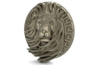 lion pendant 6 3D Принт Модель