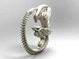 alien pendant 3D Print Model