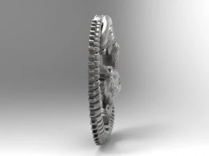 alien pendant 3D Print Model