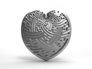 heart pendant 3D 打印模型