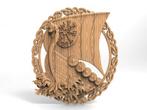 viking ship 3 cnc 3D 打印模型