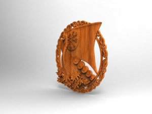viking ship 3 cnc 3D 打印模型