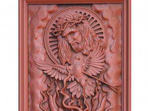 jesus christ cnc 2 Model do druku 3D