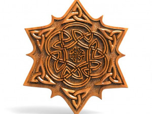 celtic sun cnc 2 3D Print Model