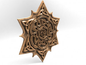 celtic sun cnc 2 3D 프린트 모델