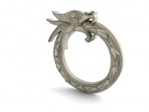 viking dragon pendant 6 Modelo de Impressão 3D