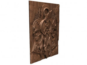 viking skull cnc 3D-printmodel