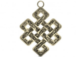celtic knot pendant 3D Принт Модель