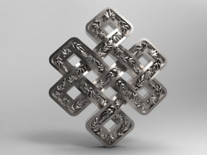 celtic knot pendant 3D Принт Модель