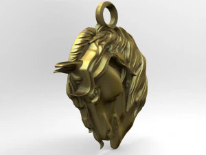 horse 3 pendant 3D Print Model