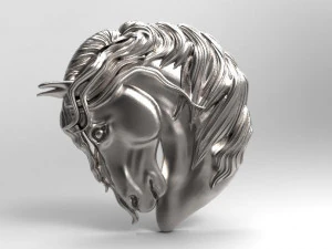 horse 3 pendant 3D Print Model