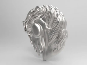horse 3 pendant 3D Print Model
