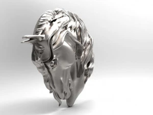 horse 3 pendant 3D Print Model