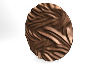 wave panel deco cnc 3D-printmodel