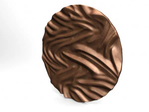 волна панель деко ЧПУ 3D Принт Модель