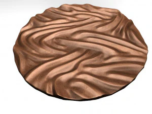 волна панель деко ЧПУ 3D Принт Модель