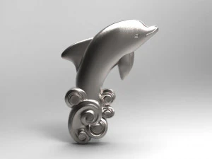 dolphin pendant 3D Print Model