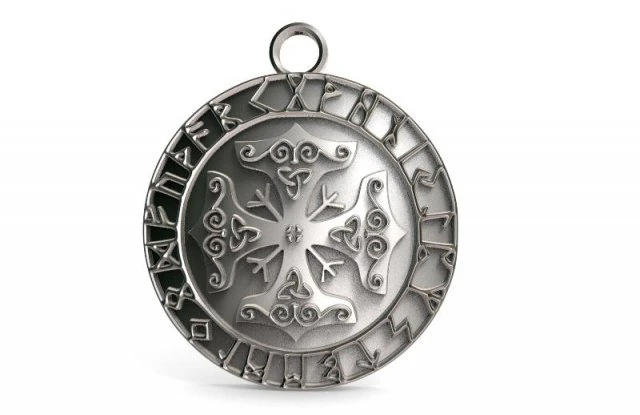 viking pendant 3D Print Model .c4d .max .obj .3ds .fbx .stl .blend