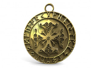 viking pendant Modelo de impresión 3D
