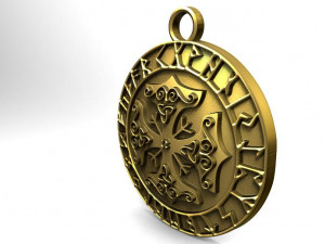 viking pendant Modelo de impresión 3D
