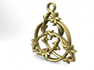 celtic triquetra pendant 3D-Druckmodell