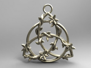 celtic triquetra pendant 3D-Druckmodell