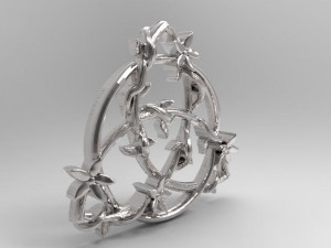 celtic triquetra pendant 3D-Druckmodell