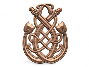 celtic dragon cnc 2 3D Print Model