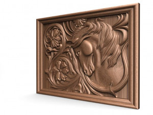 horse cnc 3 Model Cetak 3D