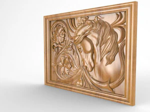 horse cnc 3 3D Print Model