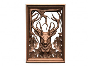 deer cnc 3D Print Model