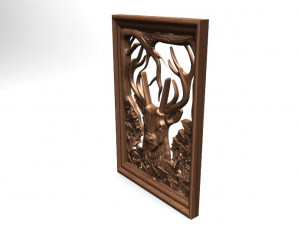 deer cnc 3D Print Model