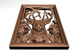 deer cnc 3D Print Model