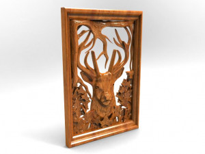 deer cnc 3D Print Model