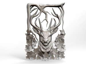 deer cnc 3D Print Model