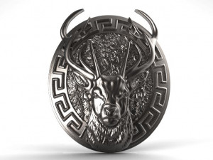 deer pendant 3D Baskı Modeli