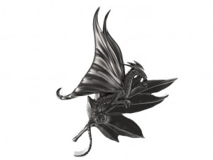 dragon leaf pendant 3Dプリントモデル