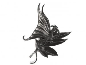 dragon leaf pendant 3D Print Model