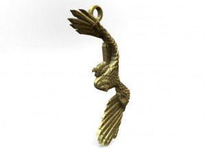 eagle pendant 5 Modelo de impresión 3D
