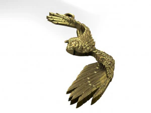 eagle pendant 5 3D Print Model