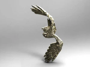 eagle pendant 5 3D Print Model