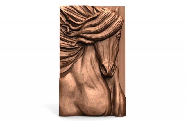 horse cnc 4 3Dプリントモデル .c4d .max .obj .3ds .fbx .stl .blend 