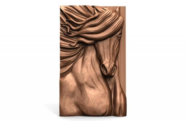 horse cnc 4 3D Print Model .c4d .max .obj .3ds .fbx .stl .blend 