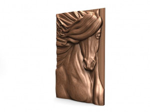 horse cnc 4 3Dプリントモデル