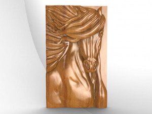 horse cnc 4 3Dプリントモデル