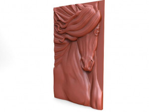 horse cnc 4 3Dプリントモデル